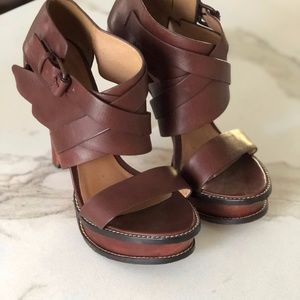 Gwen Stefani L.A.M.B .Anika  Platform Heel Shoes